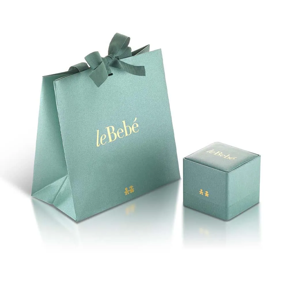 Ciondolo leBebe SNM002 Suonamore ciuccio argento placcato oro rosa