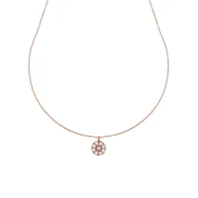 Collana “Shiny Collection” in Oro Rosa 18kt e Zirconi