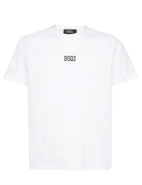 Dsquared2     T-Shirt Mini Dsq2 Tee Bianco